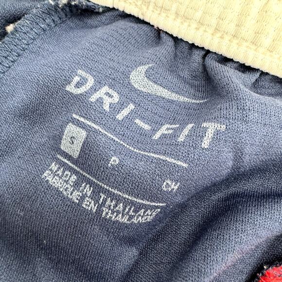 Nike Basketball Shorts Mens Small Blue Red White Dri Fit Flex Elastic Waist - Picture 5 of 9